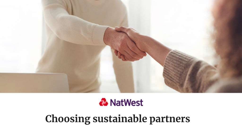 Choosing sustainable partners