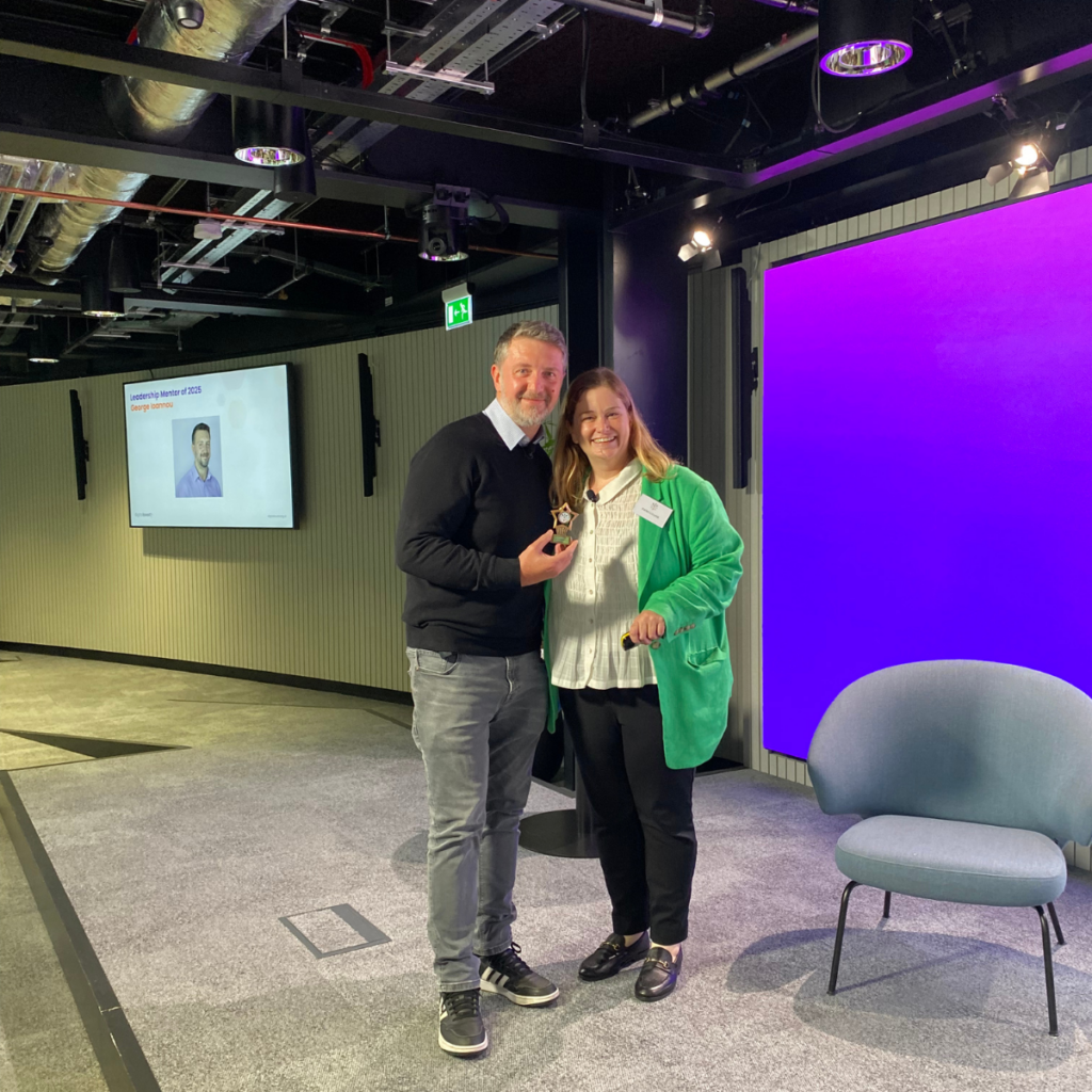 Our "Small Business Mentor of the Year - Leadership" winner, George